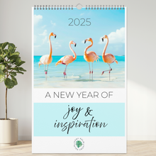 Load image into Gallery viewer, 2025 Ivory Palm Wall calendar