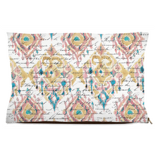 Load image into Gallery viewer, IKAT & Scroll Boho Dog Bed