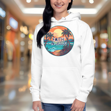 Load image into Gallery viewer, Faith in Jesus Unisex Surfer Hoodie