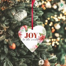 Load image into Gallery viewer, Joy to the world Acrylic ornament