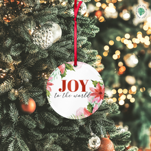 Load image into Gallery viewer, Joy to the world Acrylic ornament