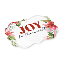 Load image into Gallery viewer, Joy to the world Acrylic ornament