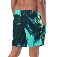 Load image into Gallery viewer, Make America Great Again Palm Tree Men's swim trunks