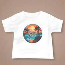 Load image into Gallery viewer, Faith in Jesus Baby Jersey Short Sleeve Tee