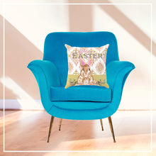 Load image into Gallery viewer, Golden Easter Ikat Throw Pillow