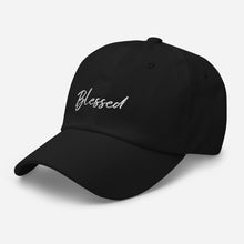 Load image into Gallery viewer, Blessed hat in black