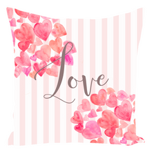 Load image into Gallery viewer, Hearts & Love Throw Pillow