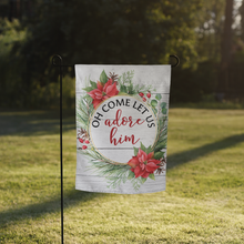Load image into Gallery viewer, Christmas Garden flag