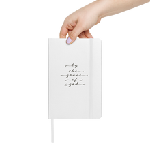 Load image into Gallery viewer, By the Grace of God Hardcover bound notebook