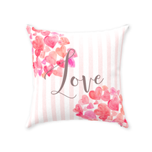 Load image into Gallery viewer, Hearts & Love Throw Pillow