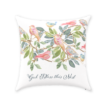 Load image into Gallery viewer, Bless this Nest Throw Pillow