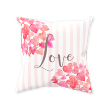 Load image into Gallery viewer, Hearts & Love Throw Pillow