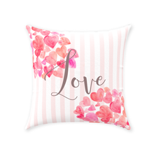 Load image into Gallery viewer, Hearts & Love Throw Pillow