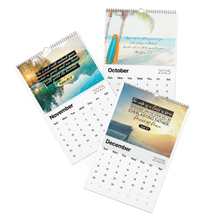 Load image into Gallery viewer, 2025 Ivory Palm Wall calendar