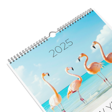 Load image into Gallery viewer, 2025 Ivory Palm Wall calendar