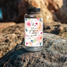 Load image into Gallery viewer, By the grace of God wide mouth water bottle