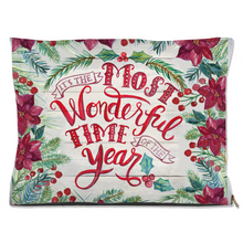 Load image into Gallery viewer, Christmas Most Wonderful Dog Bed