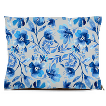 Load image into Gallery viewer, Navy Blue Floral Dog bed