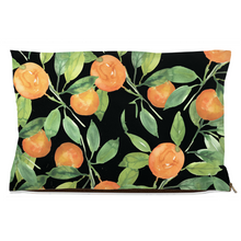 Load image into Gallery viewer, Black Orange Grove Dog Bed