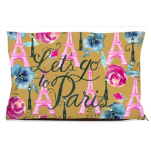 Load image into Gallery viewer, Mustard Floral "Paris" Dog Bed
