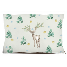 Load image into Gallery viewer, Christmas Deer Dog Bed