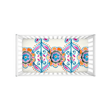 Load image into Gallery viewer, Ivory Boho Paisley Crib Sheet