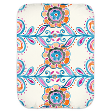 Load image into Gallery viewer, Ivory Paisley Swaddle Blanket