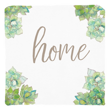 Load image into Gallery viewer, Succulent HOME Throw Pillow