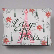 Load image into Gallery viewer, Paris themed designer dog bed