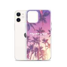 Load image into Gallery viewer, Purple Palm trump Won iPhone Case