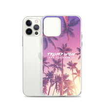 Load image into Gallery viewer, Purple Palm trump Won iPhone Case