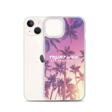 Load image into Gallery viewer, Purple Palm trump Won iPhone Case