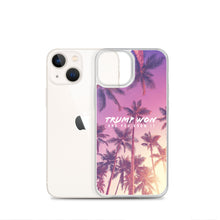 Load image into Gallery viewer, Purple Palm trump Won iPhone Case