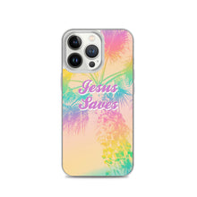 Load image into Gallery viewer, Jesus Saves Tropical iPhone Case