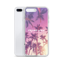 Load image into Gallery viewer, Purple Palm trump Won iPhone Case