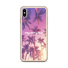 Load image into Gallery viewer, Purple Palm trump Won iPhone Case