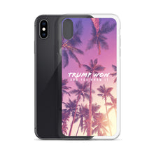 Load image into Gallery viewer, Purple Palm trump Won iPhone Case