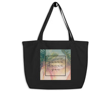 Load image into Gallery viewer, Jesus Loves You large organic tote bag