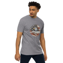 Load image into Gallery viewer, America's worth fighting for Men’s heavyweight tee