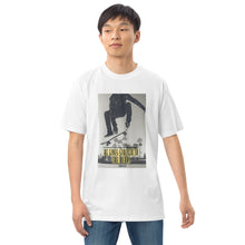 Load image into Gallery viewer, Men’s Isaiah 40:29 premium heavyweight tee shirt