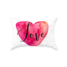 Load image into Gallery viewer, Love & Heart Throw Pillow