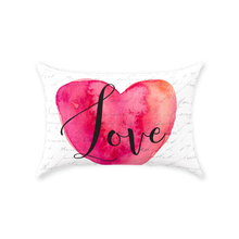 Load image into Gallery viewer, Love & Heart Throw Pillow