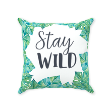 Load image into Gallery viewer, Stay Wild Palm Throw Pillow