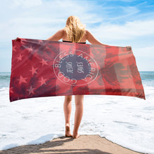 Load image into Gallery viewer, God Bless America Beach Towel