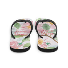 Load image into Gallery viewer, Jesus Saves Flip-Flops