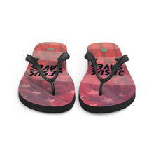 Load image into Gallery viewer, Jesus Saves Red Flip-Flops