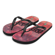 Load image into Gallery viewer, Jesus Saves Red Flip-Flops