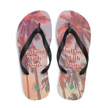 Load image into Gallery viewer, Walking with Jesus Flip-Flops