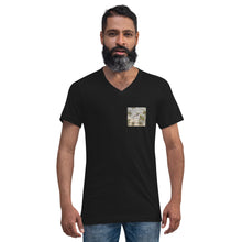 Load image into Gallery viewer, patriotic God Bless America v neck shirt