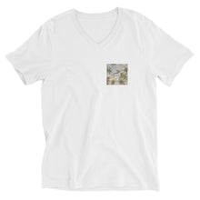 Load image into Gallery viewer, patriotic God Bless America v neck shirt